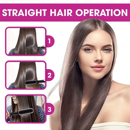 Professional Hair Comb Brush Beard Straightener Hair Straightener With Anti-Scald Feature Beard Straightener Comb